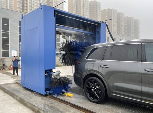 山東棗莊高煤集團(tuán)洗車機